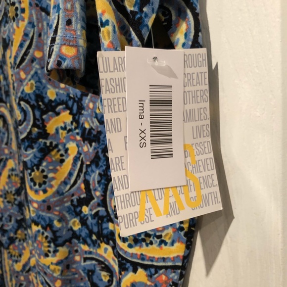 LuLaRoe Irma XXS - Picture 5 of 5